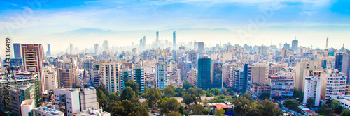 aerial view of Beirut, Lebanon