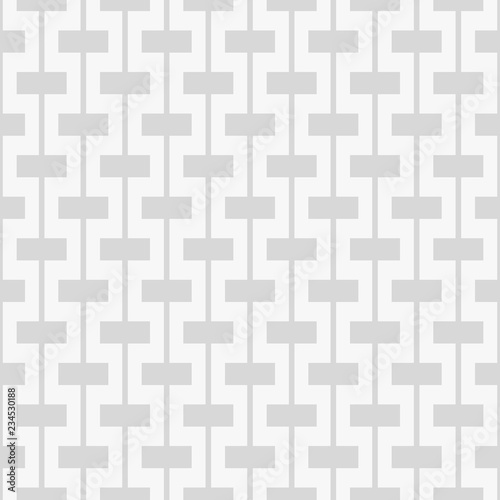 Seamless pattern. Rectangles on vertical lines. Grayscale. Repeating background.