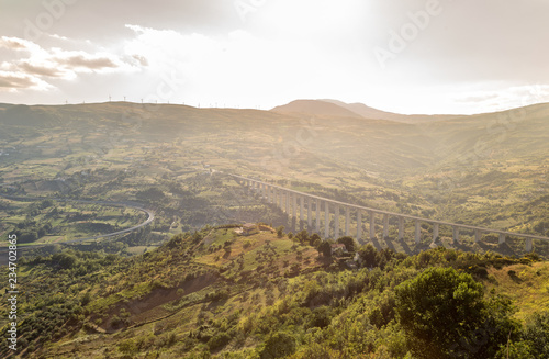 Spectacular view from Agnone, Italy