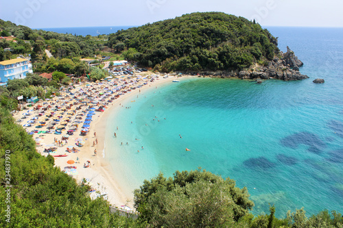 Greece vacation, Sarakiniko beach near Parga
