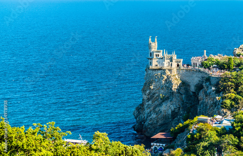 The Swallows Nest Castle near Yalta in Crimea