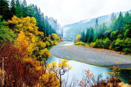 Eel River view from the Avenue of the Giants road, Humboldt Redwoods State Park, Northern California Nov. 21, 2018_DSC1253