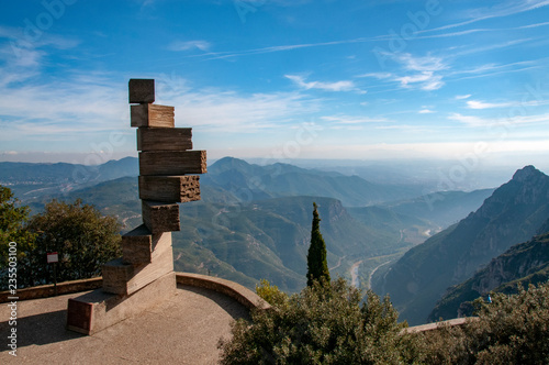 View from Montserrat, Spain