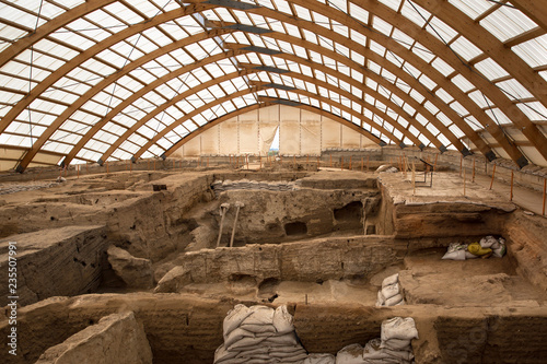 Catalhoyuk in Konya, Turkey. One of the oldest settlements in the world