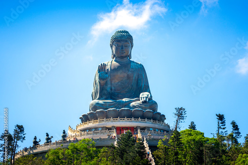 Tian Tan Buddha located at Ngong Ping.