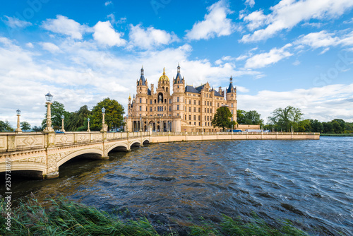 Schwerin palace or Schwerin Castle, northern Germany.