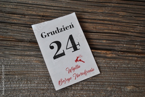 24 grudnia - Wigilia 