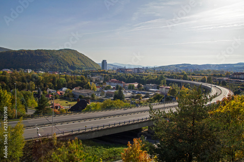 view of city Banska Bystrica