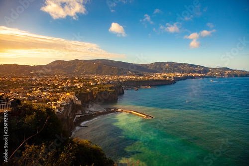 sorrento town coastal one of most popular traveling destination in south italy