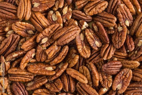 Close up of Pecan Nuts