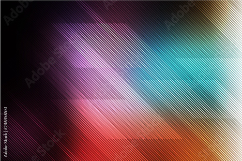 Colorful background for business brochure with particles motion illustration.