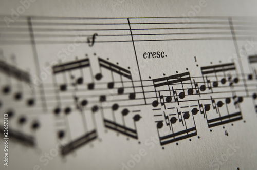 Musical term cresc