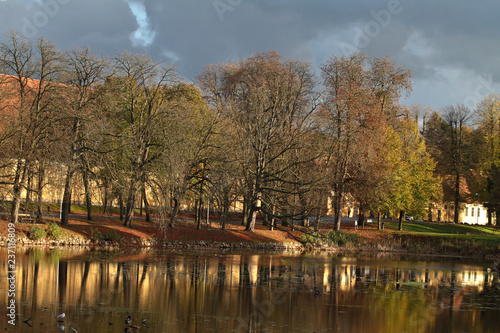 Lake in Horsholm, denmark