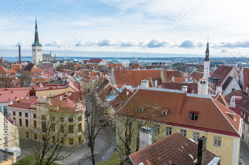 Tallinn. View of the old town
