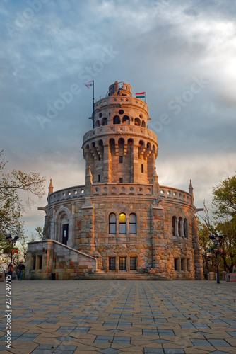 Erzsébet kilátó. Elisabeth tower in Budapest