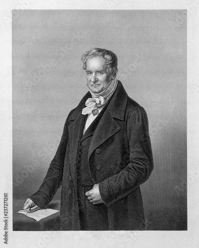 Portrait of scientist Alexander Von Humboldt