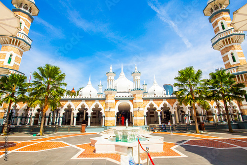 Masjid Jamek mosque in Kuala Lumpur