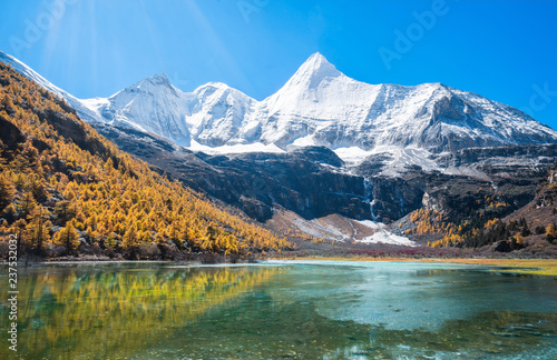 Snow Mountain in daocheng yading.