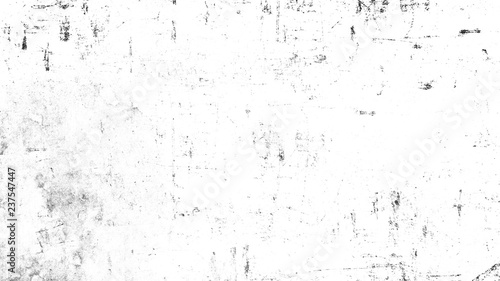 Vintage scratched grunge overlays texture on isolated white background space for text