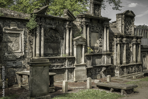 Greyfriars kirkyard in Edinburgh