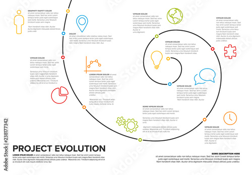 Project evolution timeline template