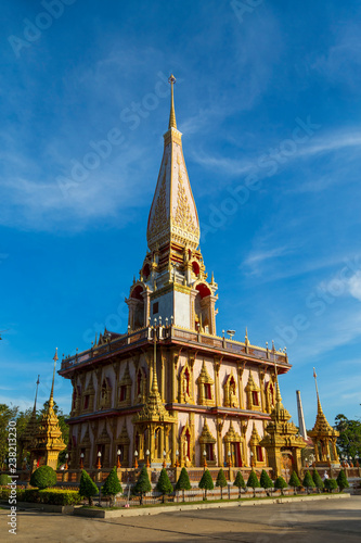 Temple Wat Chalong, Phuket. Thailand .