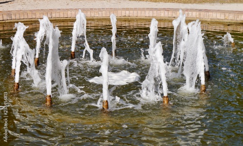 Springbrunnen im Bürgerpark Pankow