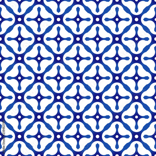 Chinese blue pattern