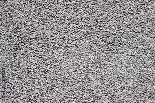 Gravel grey wall decoration surface texture close up