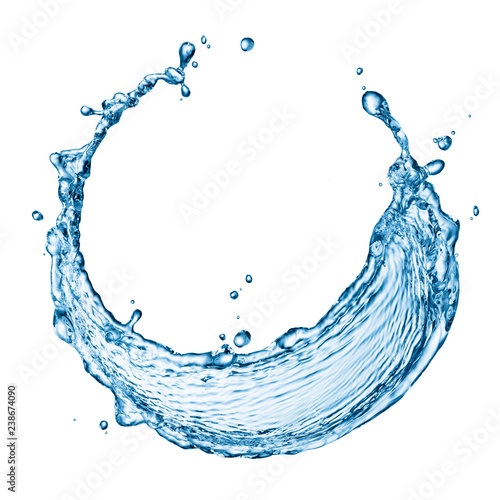 circle water splash