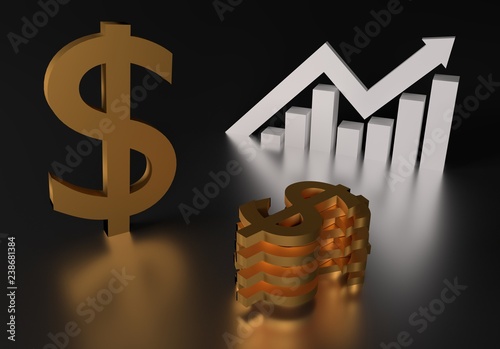 DOWJONES GRAPH ILLUSTRATION