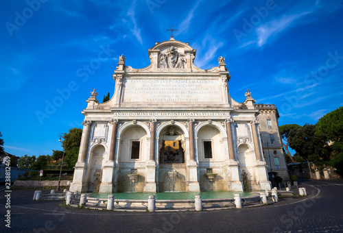 Rome - Fontana dell'acqua Paola (fountain of water Paola)