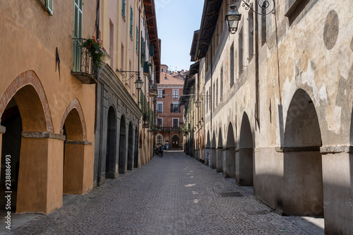 Saluzzo, Piedmont, Italy, historic city