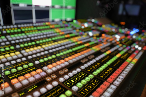 Broadcast Video Production Switcher used for live events and television production