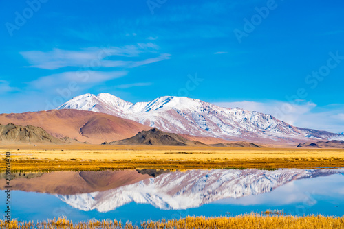 Beautiful landscape of Ulgii in western Mongolia