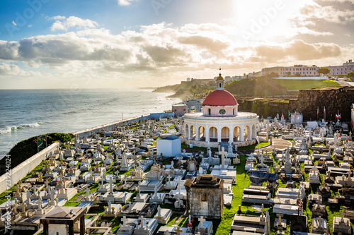 Santa maria cemetery in San Juan Puerto Rico