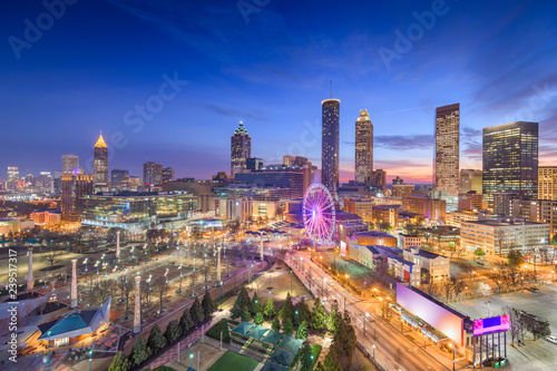 Atlanta, Georgia, USA Dawn Skyline