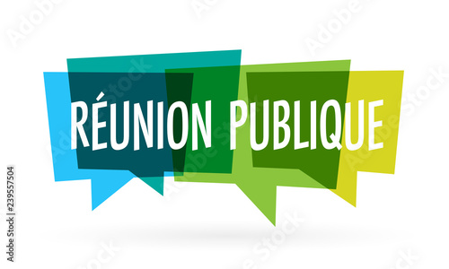 Réunion publique