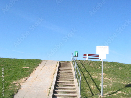 Landschaft mit Fischer und Blumen