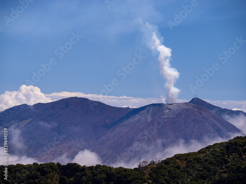 Vulkan Turrialba in Costa Rica