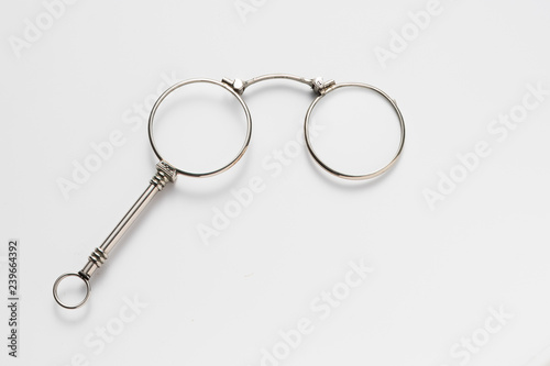 folding pince-nez, vintage glases