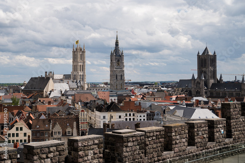 view of Ghent, Belgium