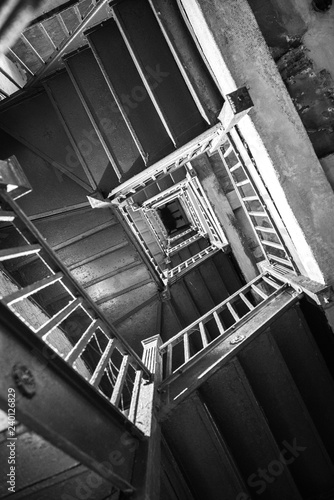Old Spiral stairwell