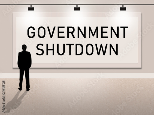 Government Shutdown Notice Means America Closed By Senate Or President