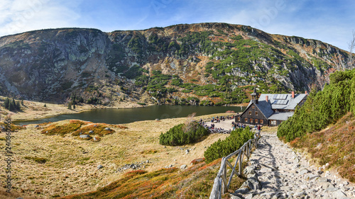 Mountain Shelter at Karkonosze Mountains/Poland