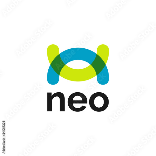 Creative Neo-Abstract Vibrant Logo Symbol