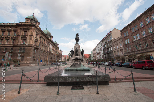 Piazza a Cracovia