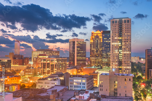 Birmingham, Alabama, USA downtown city skyline