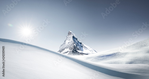 Matterhorn im Winter