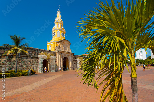 Cartagena Colombia entrance gate 